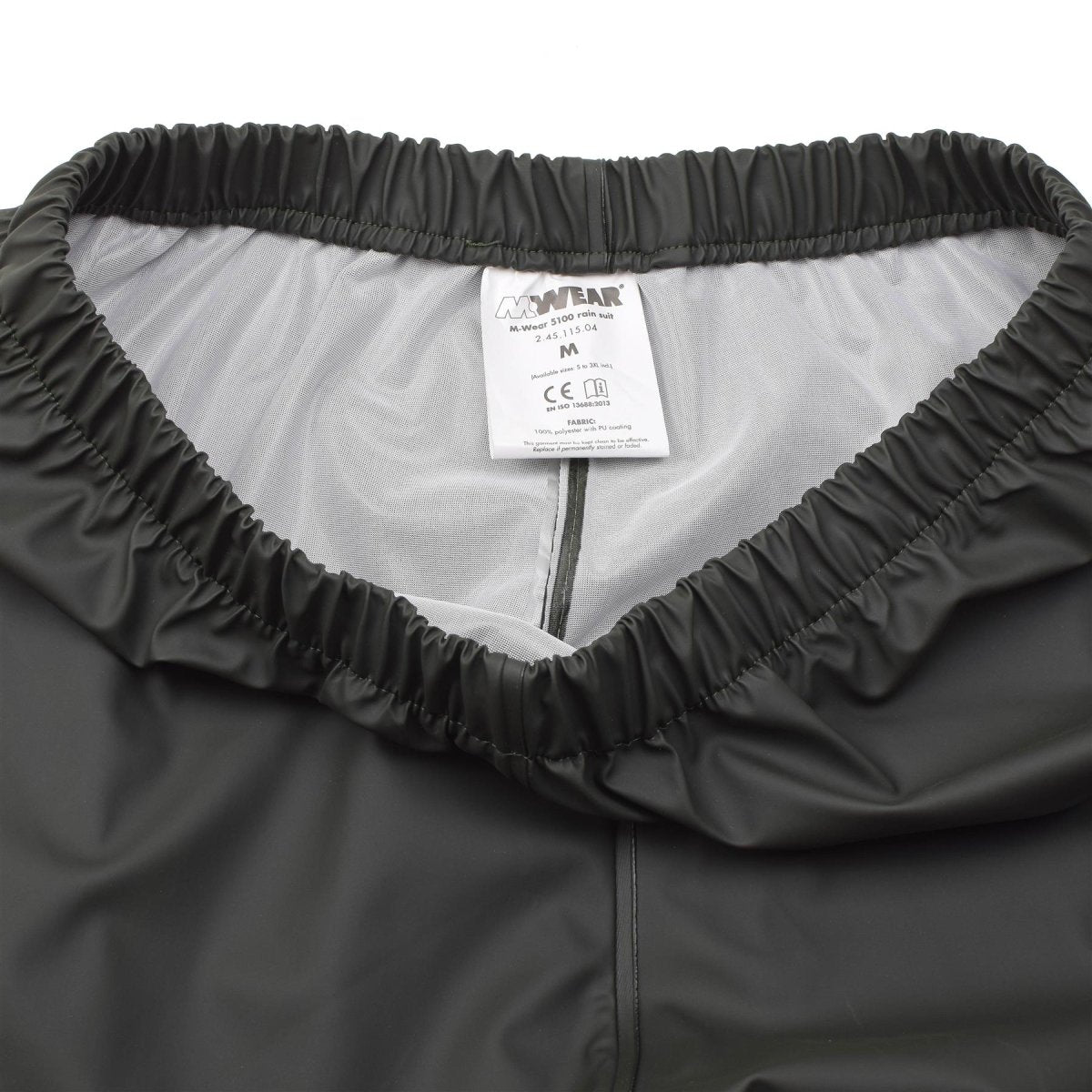 Echte belgische Militär-Regenhose, wasserdichte Outdoor-Hose in Olivgrün, NEU