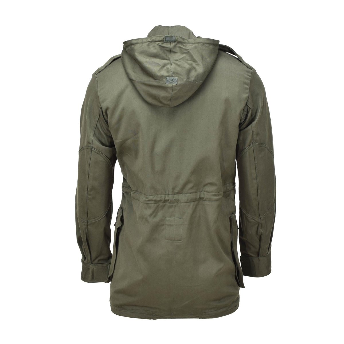 Echte belgische Militärjacke oliv Feldtruppen BDU Kapuzenparka Vintage NEU