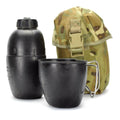 Echter Kantinenbecher der britischen Armee, Wasserflasche, Osprey MK IV-Beutel, Militärausgabe