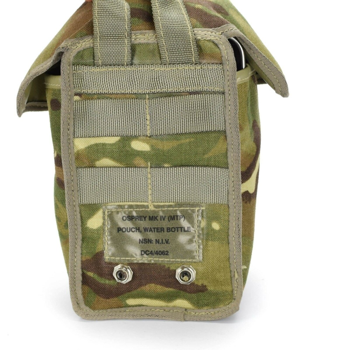 Echter Kantinenbecher der britischen Armee, Wasserflasche, Osprey MK IV-Beutel, Militärausgabe