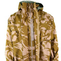 Echte britische Armee Kampfjacke Wüstentarn MVP Goretex wasserdicht Regen NEU