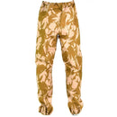 British army desert camouflage combat trousers waterproof Goretex with adjustable waist and ankle cuffs