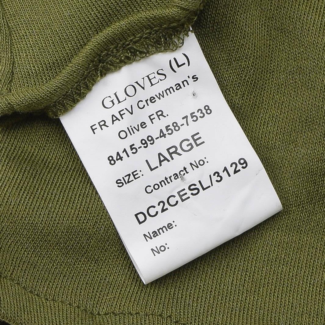 Echte britische Armeehandschuhe, olivfarbene Handwärmer, feuerfeste Faserhandschuhe, NEU