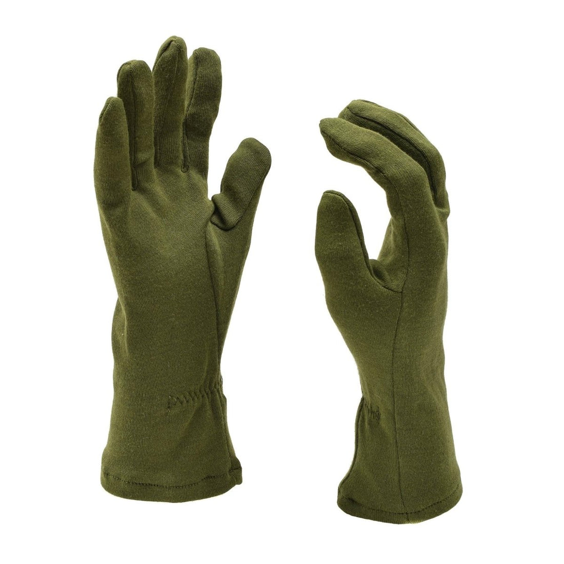 Echte britische Armeehandschuhe, olivfarbene Handwärmer, feuerfeste Faserhandschuhe, NEU