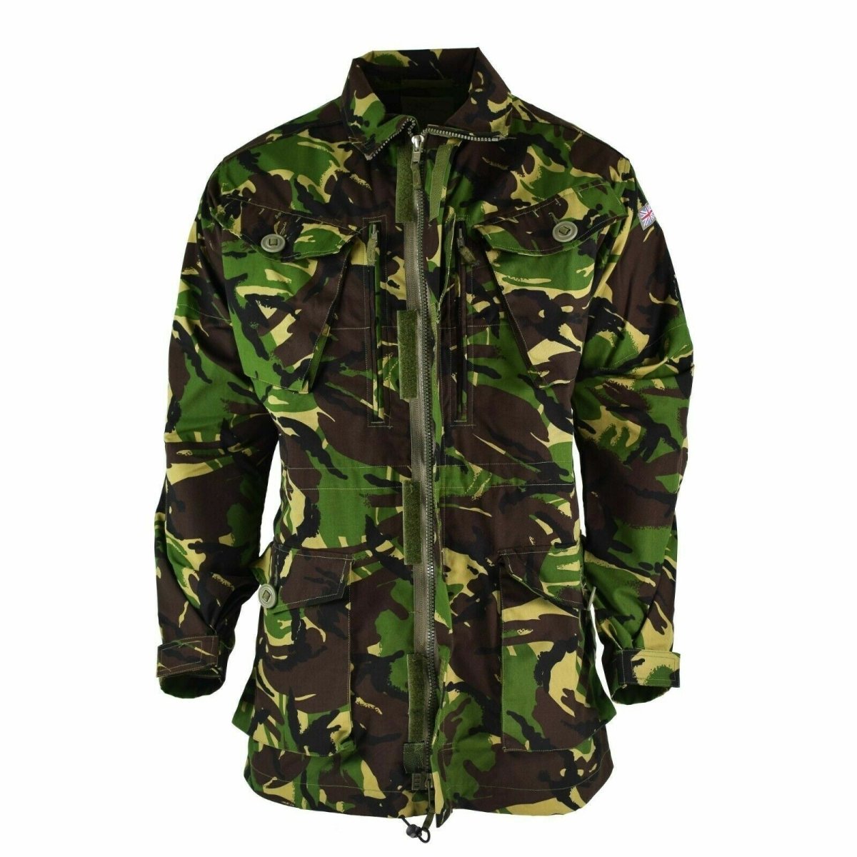 Echte britische Armeejacke Kampf DPM Camouflage Dschungel Militärparka 95