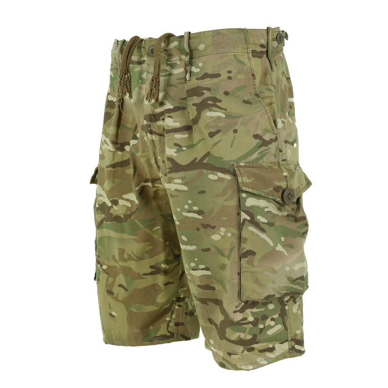 Genuine British army military combat MTP camouflage shorts military bermuda - GoMilitar
