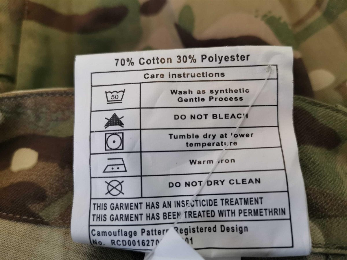 Original britische Armeehose Militär Kampfhose MTP Cargo Temperate NEU