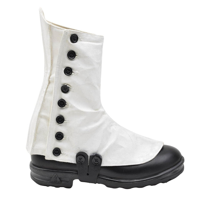 Echte weiße Beingamaschen der britischen Armee, Hochland-Wander- und Jagdstiefel im Vintage-Stil – GoMilitar
