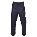 Original britische Polizei-Regenhose, wasserdicht, für draußen, Hose für nasses Wetter, blau