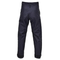 Original britische Polizei-Regenhose, wasserdicht, für draußen, Hose für nasses Wetter, blau
