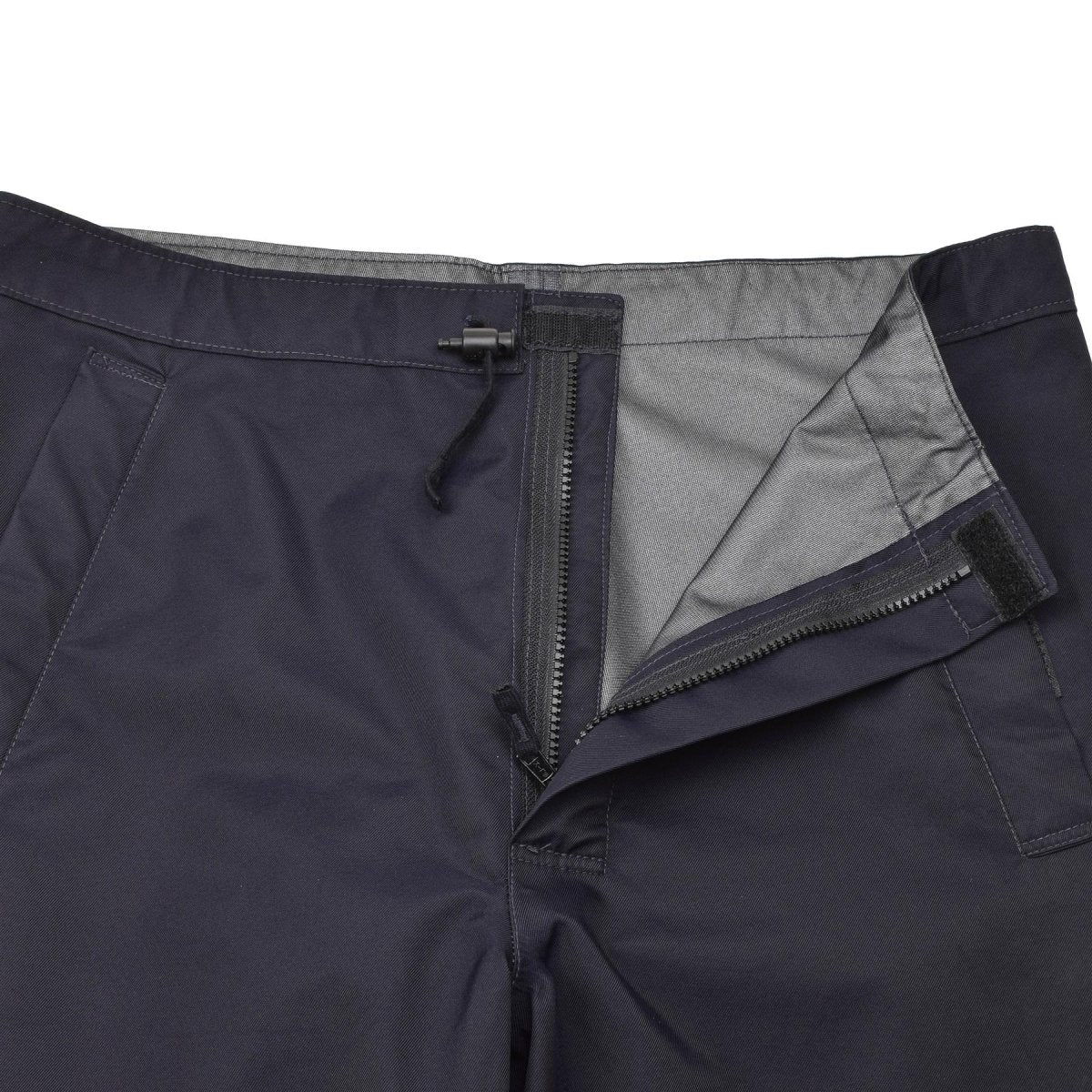 Original britische Polizei-Regenhose, wasserdicht, für draußen, Hose für nasses Wetter, blau