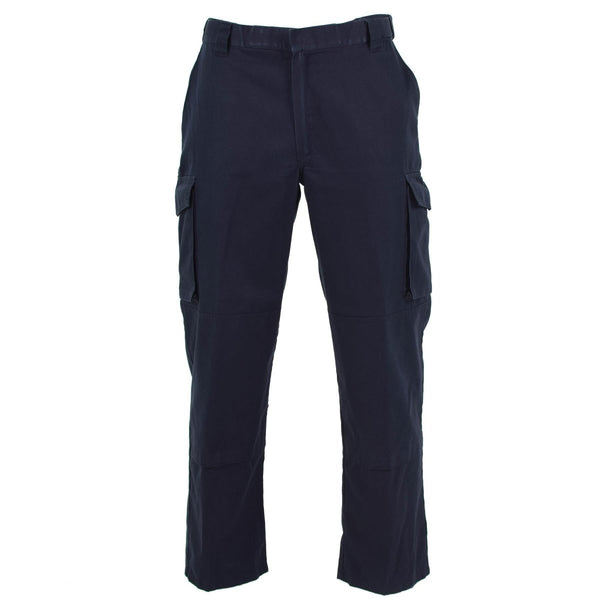 Genuine British police trousers blue uniform pants lightweight military surplus - GoMilitar
