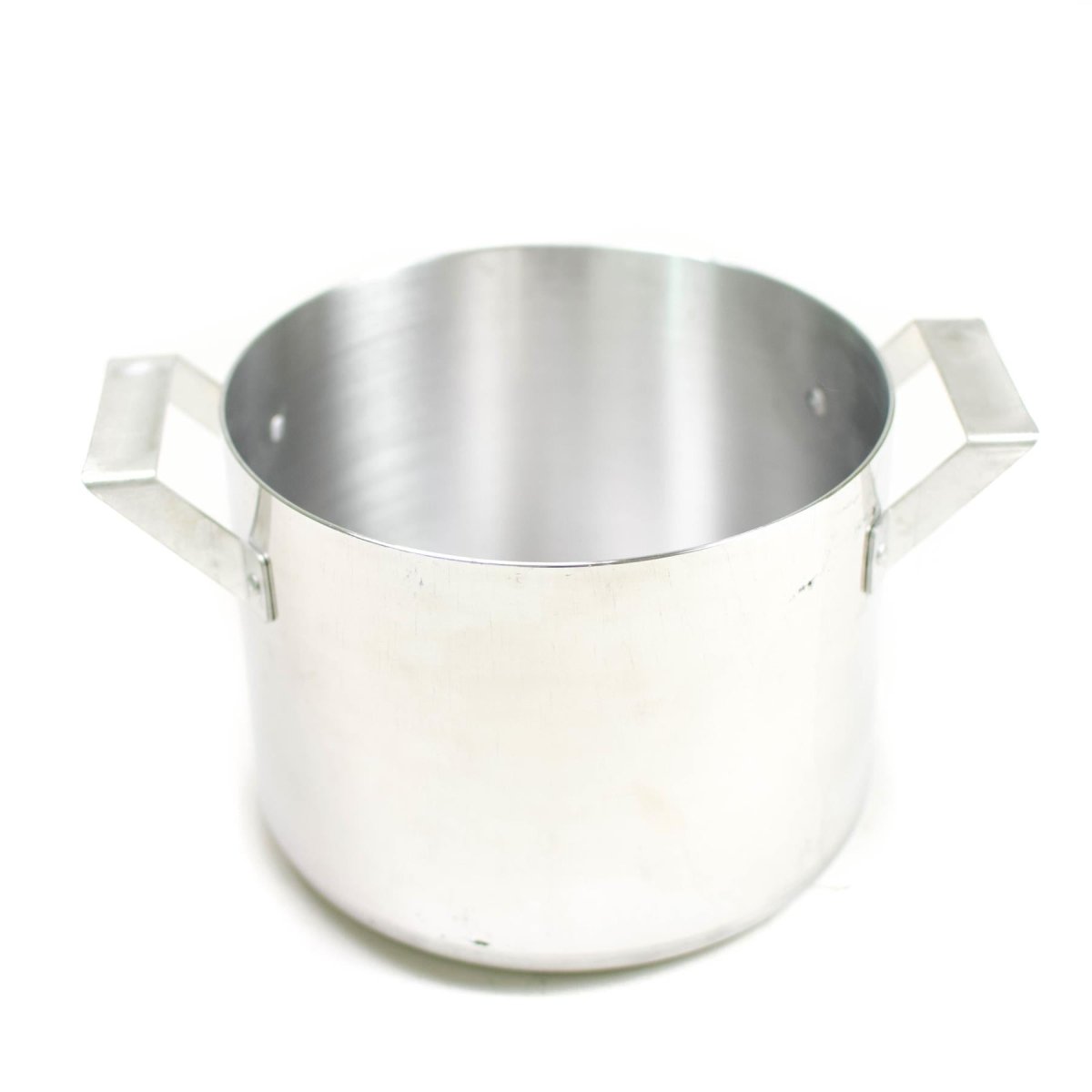 Original tschechischer Armeetopf mit Deckel, 2 l, Aluminium, Kochen, 0,5 Gallonen, Militärkochgeschirr