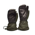 Original dänische Armee Abzugsfinger Fäustlinge Syna-Tex Handschuhe OD NEU