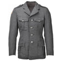 Echte dänische Uniformjacke Armee grau Militär Überschuss Uniform Kleid Offizier