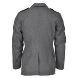 Echte dänische Uniformjacke Armee grau Militär Überschuss Uniform Kleid Offizier