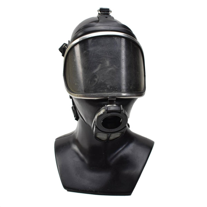Original Drager Panorama Nova Gesichtsmaske, Feuerwehrgas-Atemschutzmaske, Schwarz – GoMilitar