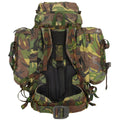 Original Rucksack der niederländischen Armee, DPM Woodland Kampfrucksack, 60 l, taktischer Tagesrucksack