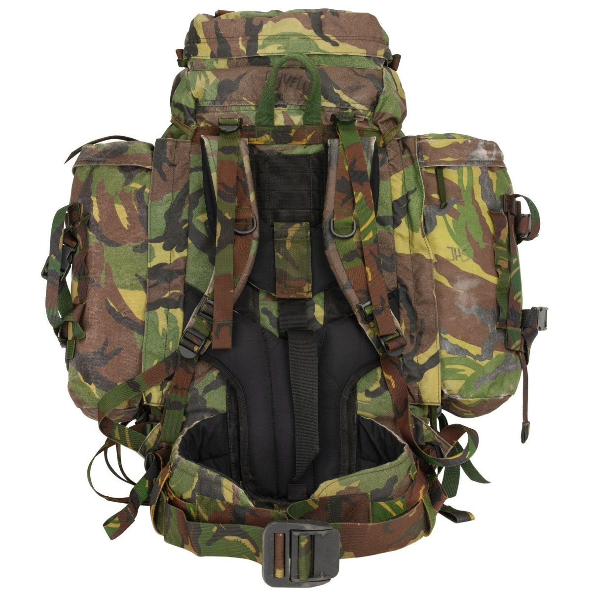 Original Rucksack der niederländischen Armee, Woodland-Kampfrucksack, 60 l, taktischer Tagesrucksack, NEU