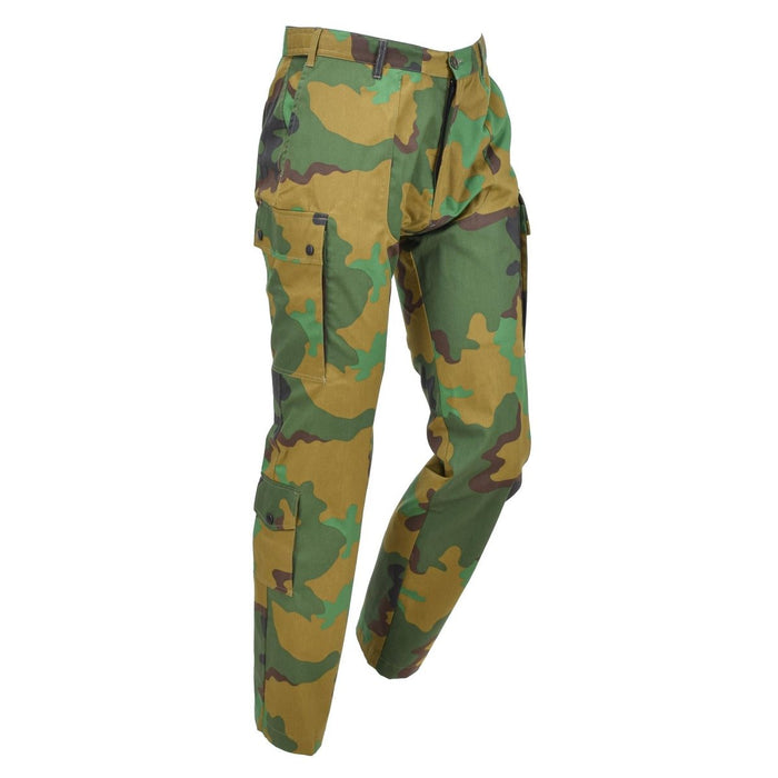 Echte niederländische Militär-Taktikhose, verstärkte Kampfhose, Dschungel-Camouflage, NEU – GoMilitar