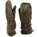 Echte französische Armee-Fäustlinge, Baumwollhandschuhe, olivgrün, OD, strapazierfähige Arbeitskleidung, Militär, NEU