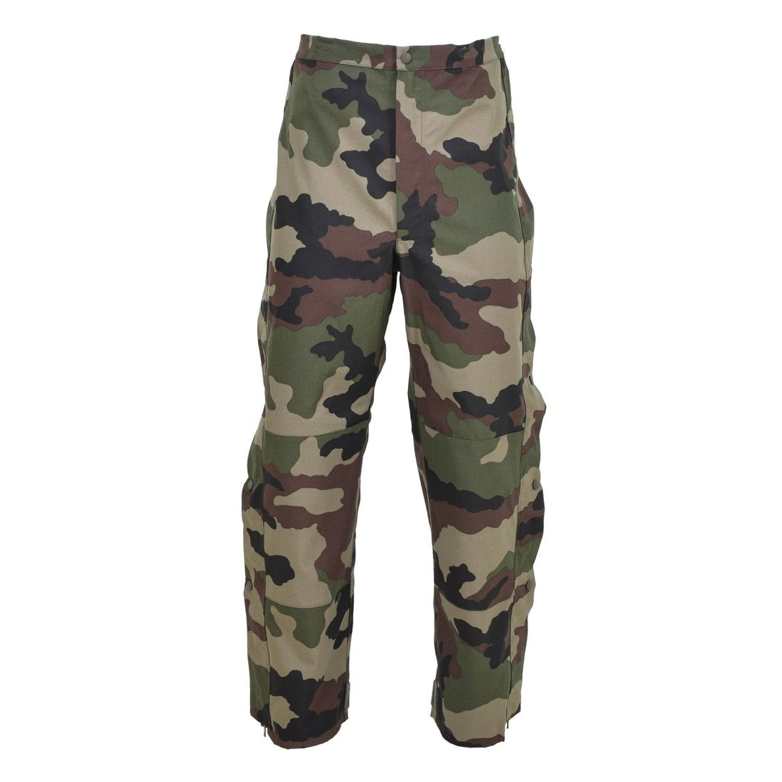 Original französische Armee Regenhose wasserdichter Trilaminat-Overall mit Hosenträgern NEU