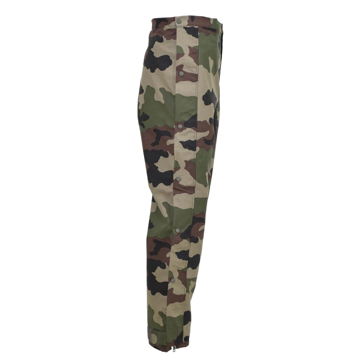 Original französische Armee Regenhose wasserdichter Trilaminat-Overall mit Hosenträgern NEU