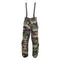 Original französische Armee Regenhose wasserdichter Trilaminat-Overall mit Hosenträgern NEU