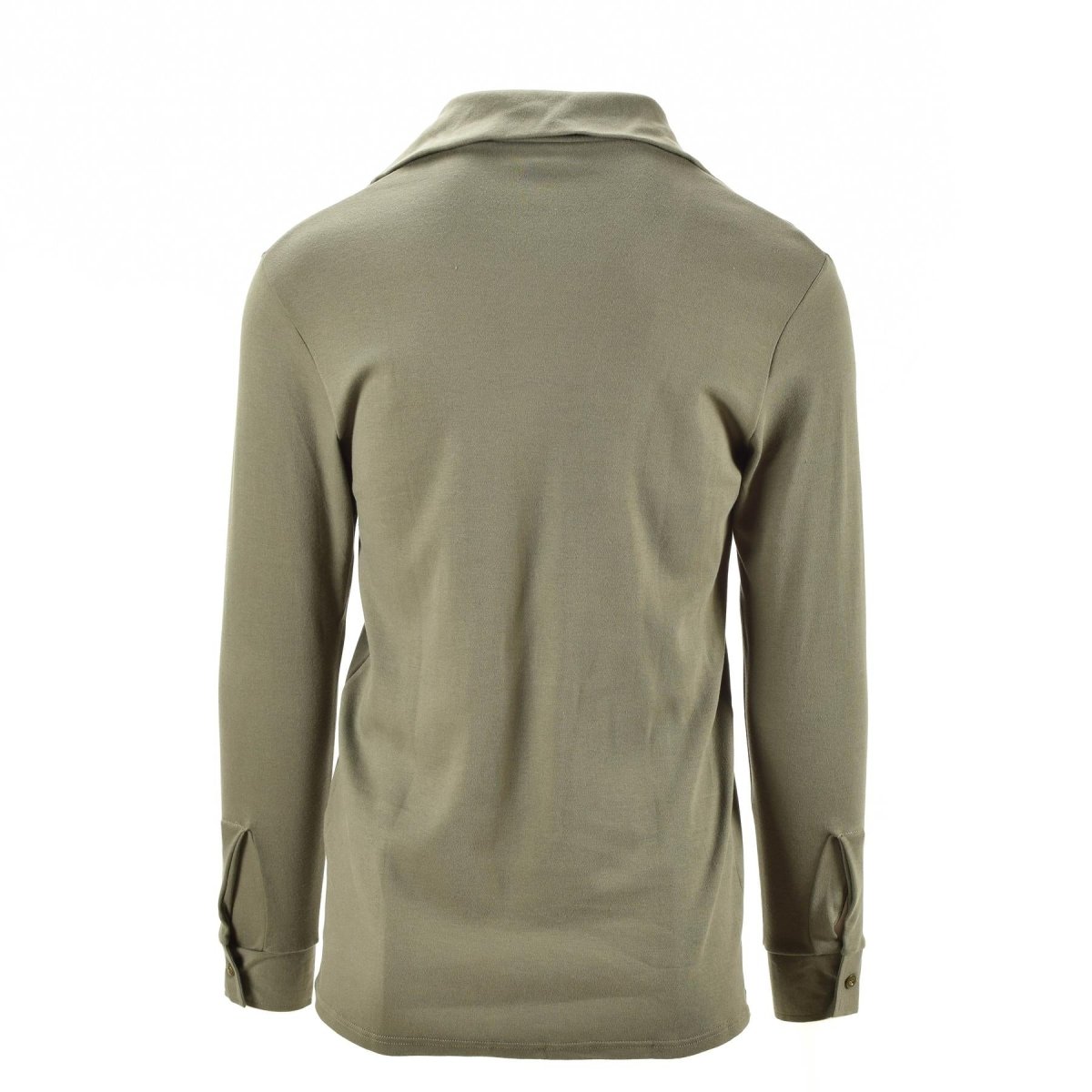 Original französisches Armeehemd mit Reißverschluss, Unterhemd, F1-Thermo-Pullover, oliv, Herren, NEU