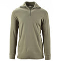 Original französisches Armeehemd mit Reißverschluss, Unterhemd, F1-Thermo-Pullover, oliv, Herren, NEU