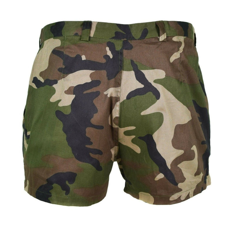 Original französische Armee-Shorts F1 CCE Camouflage Kampffeld Bermuda BDU NEU
