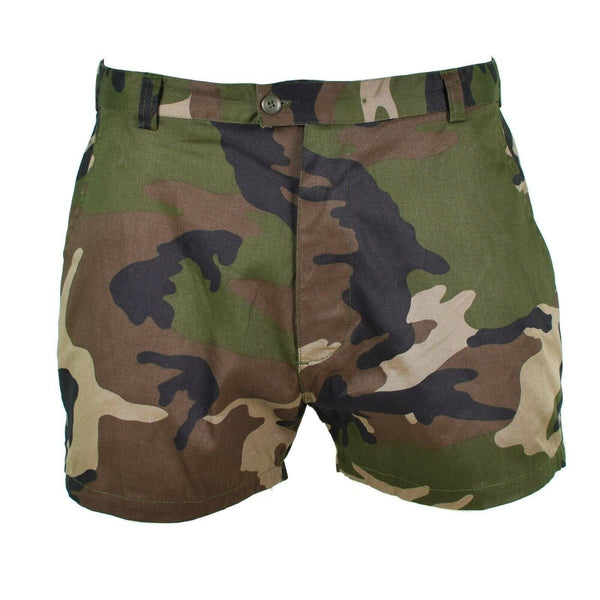 Original französische Armee-Shorts F1 CCE Camouflage Kampffeld Bermuda BDU NEU