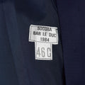 Echter französischer Militärmantel, Armee-Trenchcoat, dunkelblau, Damenjacke, NEU