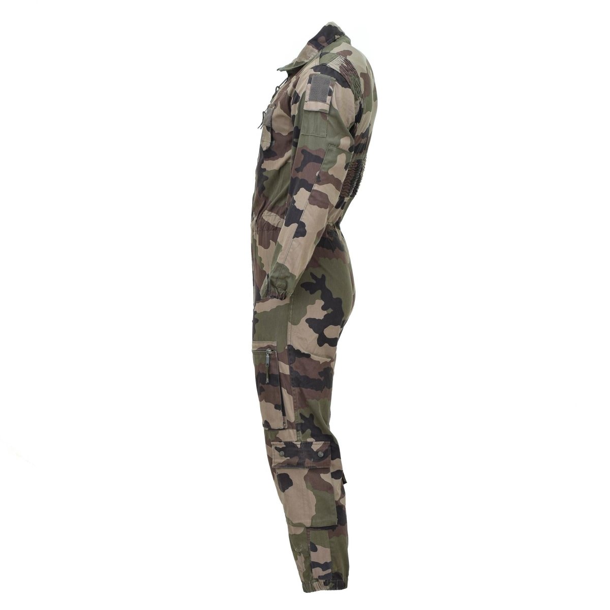 Echter französischer Militäroverall, Marineblauer Mechaniker-Overall, geräumige Passform, CCE Camouflage