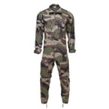 Echter französischer Militäroverall, Marineblauer Mechaniker-Overall, geräumige Passform, CCE Camouflage