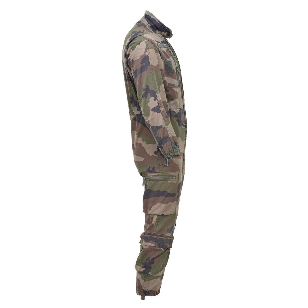 Echter französischer Militäroverall, Marineblauer Mechaniker-Overall, geräumige Passform, CCE Camouflage