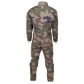 Echter französischer Militäroverall, Marineblauer Mechaniker-Overall, geräumige Passform, CCE Camouflage