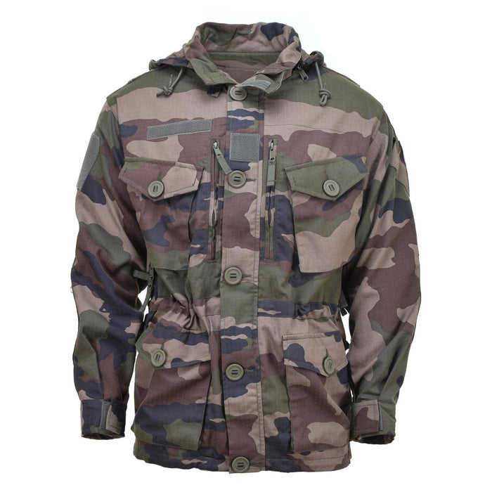 Echte französische Militär-Kitteljacke Felin F3 CCE Ripstop mit Kapuze, Überschuss NEU – GoMilitar