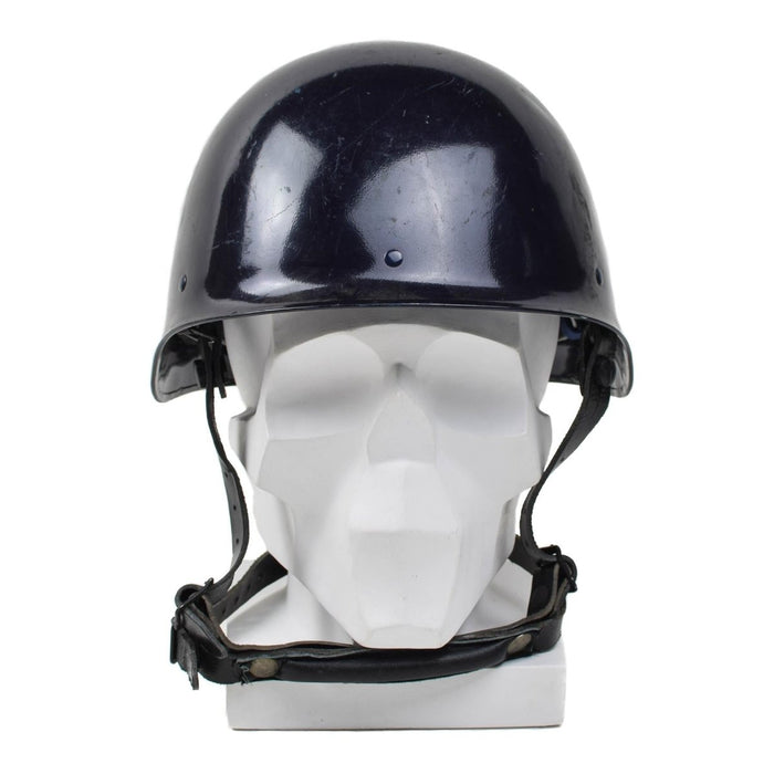 Echter französischer Militär-MP-Blauer F1-Taktikhelm, Vintage-Kampffeldausrüstung, NEU – GoMilitar