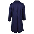 Echter französischer Militär-Regenmantel der Army Air Force, Trenchcoat, blau, wasserdicht