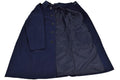 Echter französischer Militär-Regenmantel der Army Air Force, Trenchcoat, blau, wasserdicht