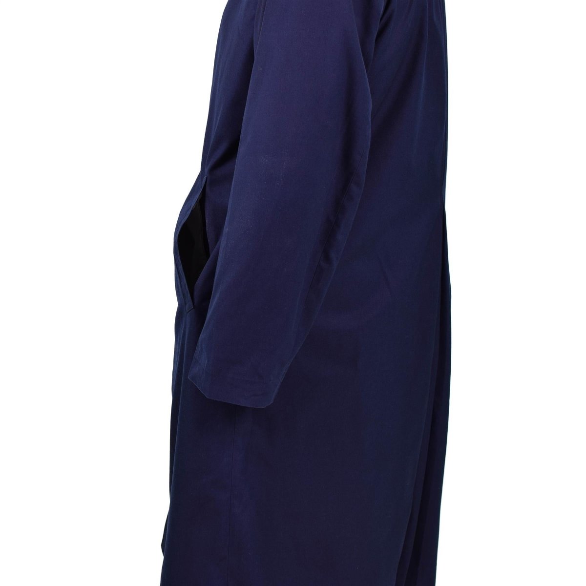 Echter französischer Militär-Regenmantel der Army Air Force, Trenchcoat, blau, wasserdicht