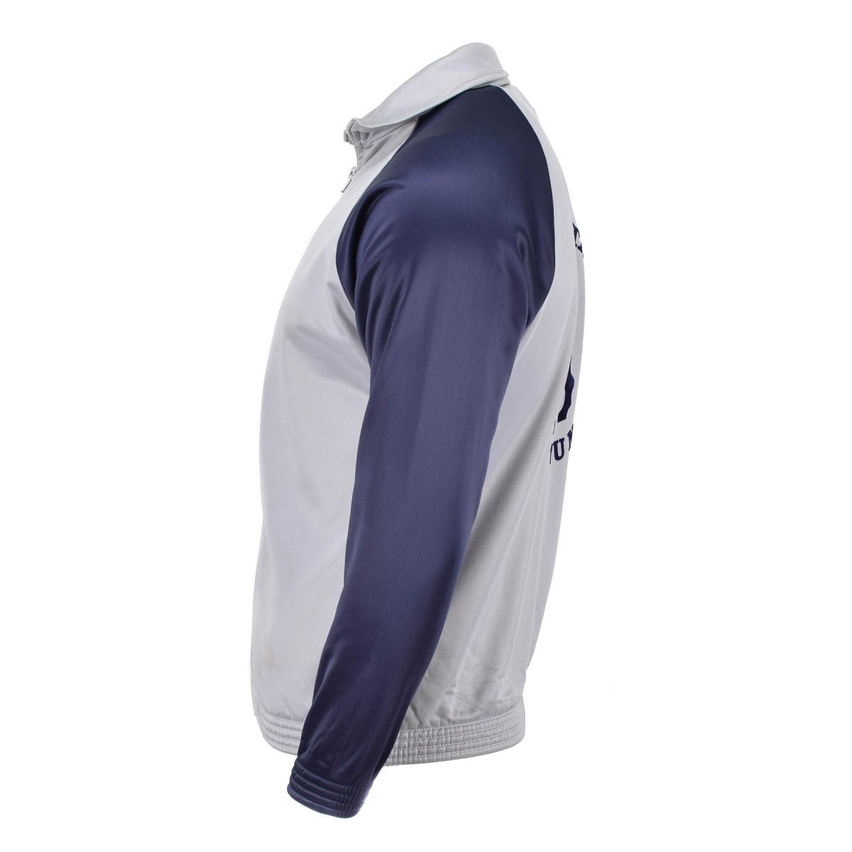 Echtes französisches Militärschul-Sweatshirt, Sportjacke, Laufen, Wandern, graublau