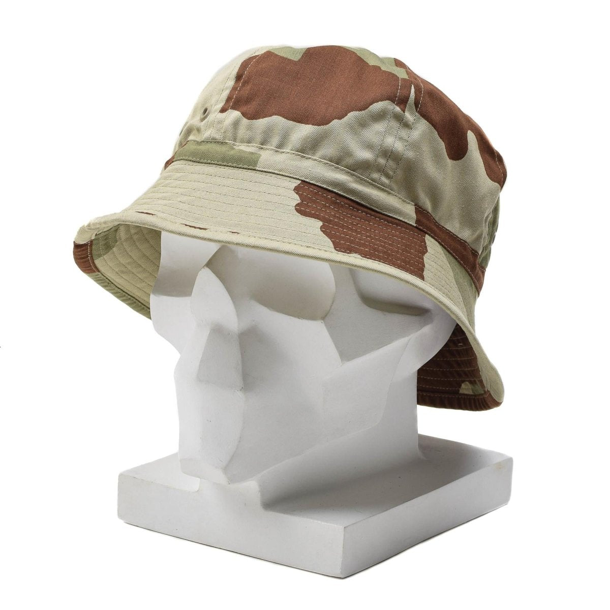 Echter französischer Militär-Buschhut, weicher Daguet-Tarn-Panama, leicht, NEU
