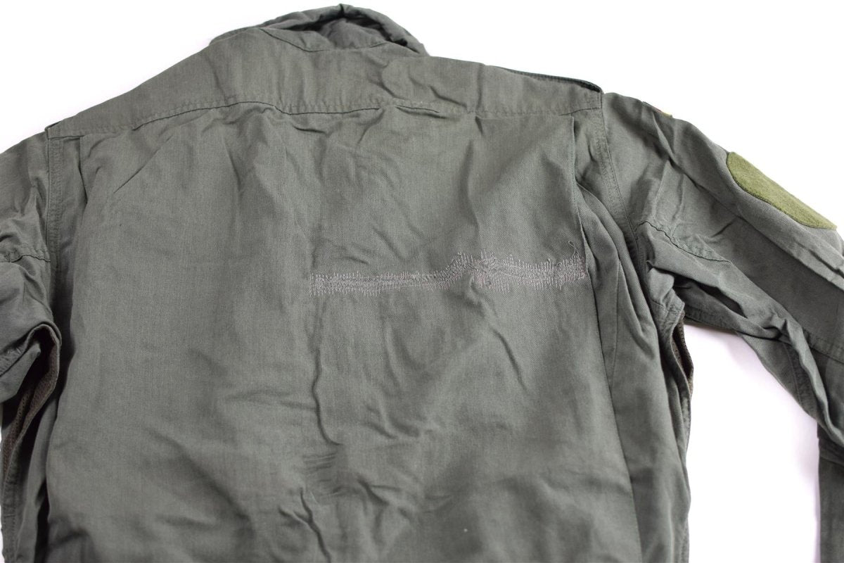Original Bundeswehr Aramidfaser Fliegeranzug Overall Pilotenoverall Grün