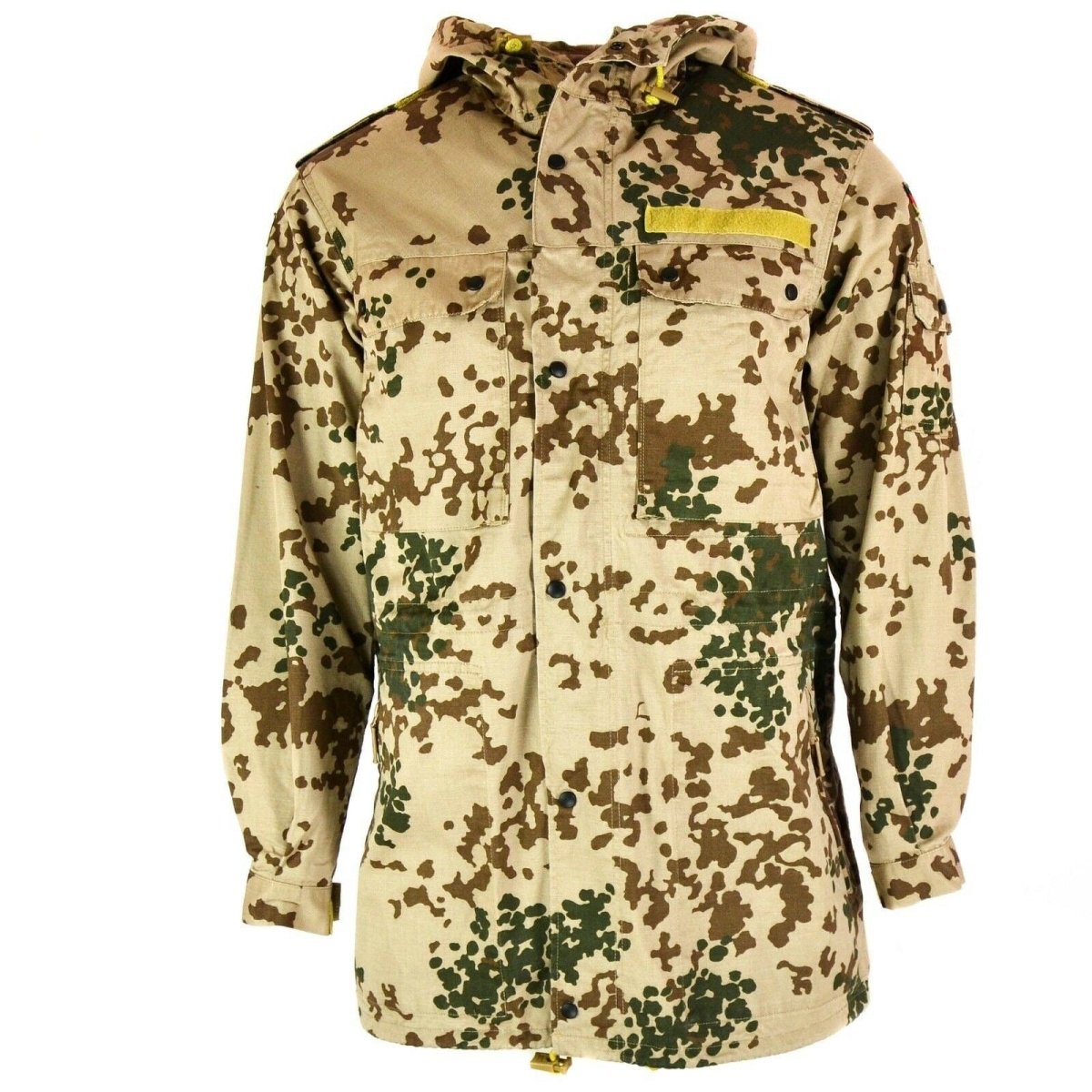 Original Bundeswehr Feldjacke Parka Armeeausgabe mit Kapuze Wüstenkampf Tropic