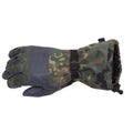 Echte deutsche Armee Flecktarn Camo Winter warme Kampfhandschuhe gefüttert Militär