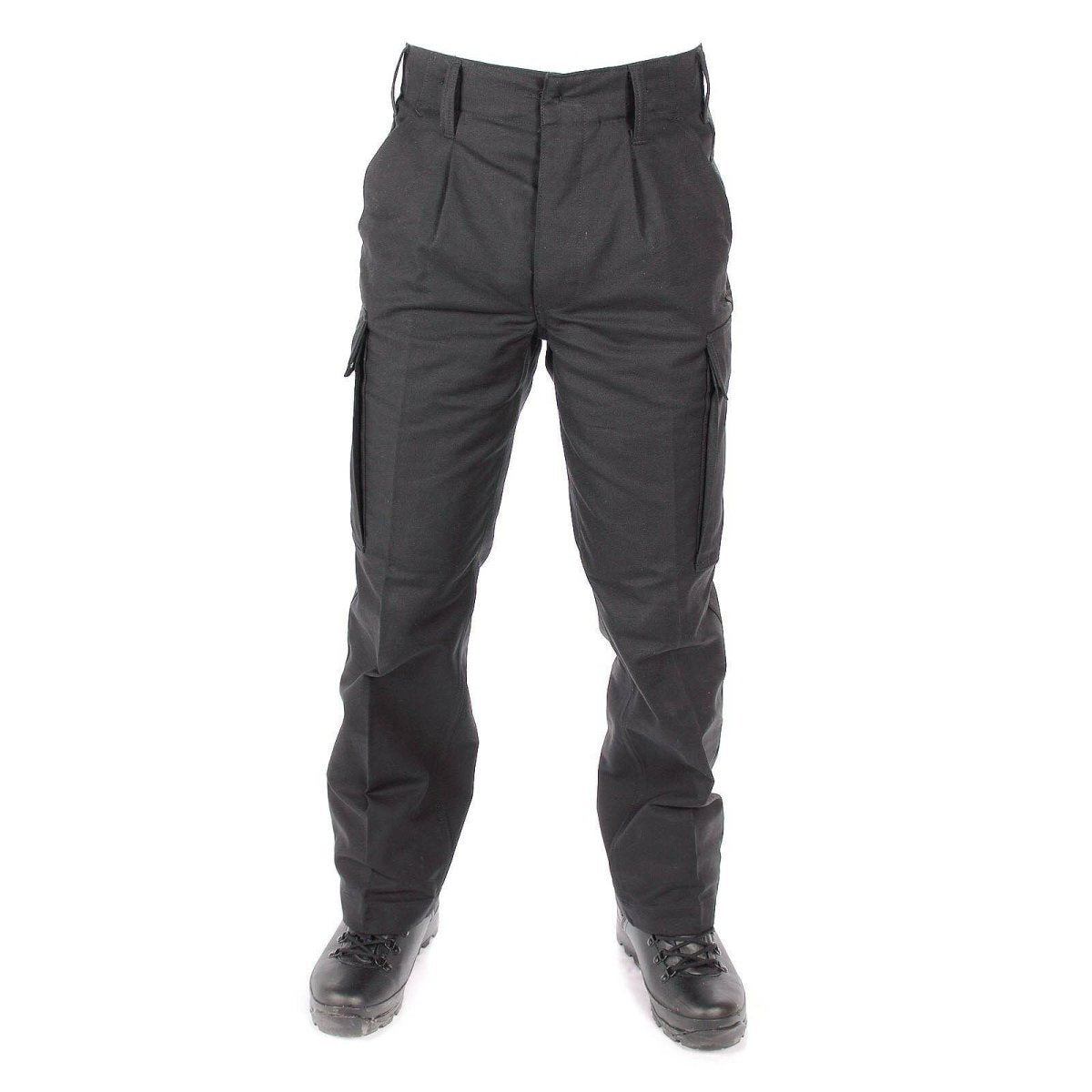Original DEUTSCHE ARMEE MOLESKIN HOSE Feldkampfhose BW schwarz NEU