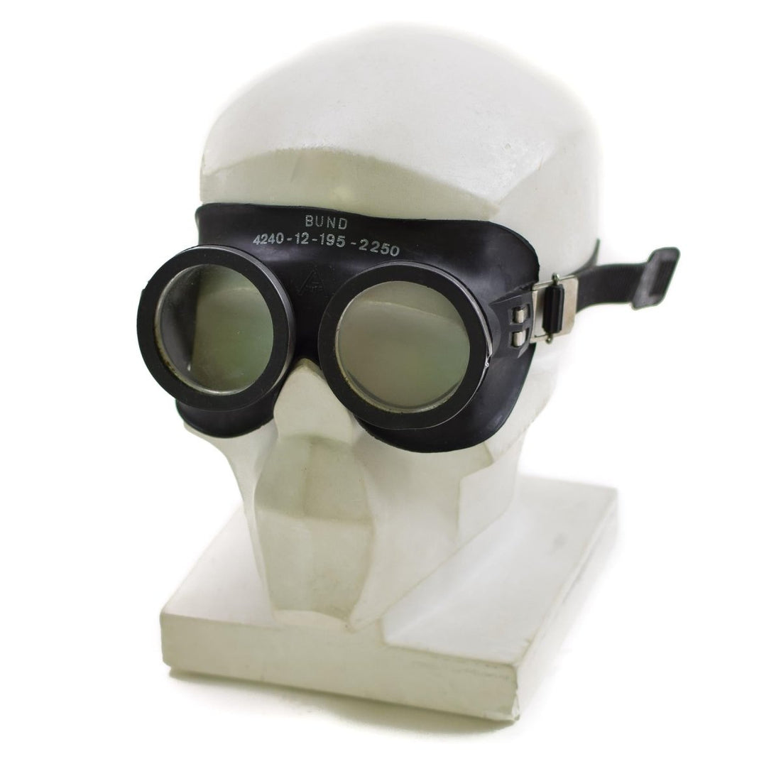 Original Bundeswehr Schutzbrille BW schwarz Auer Mundschutz Überschuss NEU