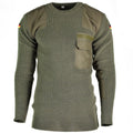 Original Deutscher Armee Pullover Kommando Pullover Grün Oliv Pullover Wolle NEU